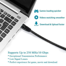 Load image into Gallery viewer, 0.5m 1m 2m 3m 5m 10m 15m 20m 30m Cable CAT6 Flat Ethernet Cable RJ45 Patch LAN CAT 6 Network cable For Computer Router Laptop
