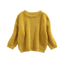 Load image into Gallery viewer, Baby's Clothes Baby Sweater Toddler Knit Sweater Newborn Knitwear Long Sleeve Cotton Baby Pullover Tops
