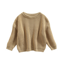 Load image into Gallery viewer, Baby's Clothes Baby Sweater Toddler Knit Sweater Newborn Knitwear Long Sleeve Cotton Baby Pullover Tops
