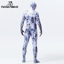 Load image into Gallery viewer, Women/Men Cosplay Rompers Halloween Carnival Zombie Jumpsuit 3D Printed Horror Costumes
