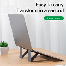 Load image into Gallery viewer, Oxford Cloth Magnetic Lifting Desktop Folding Portable Laptop Computer Stand for MacBook,HP, Lenovo, Asus
