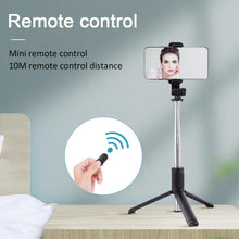 Load image into Gallery viewer, 3 In 1 101cm Bluetooth Selfie Stick Folding Tripod Monopod with Wireless Remote Shutter For Phone
