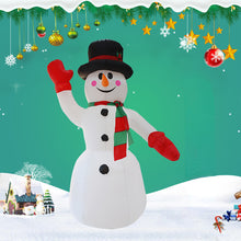 Load image into Gallery viewer, Christmas Courtyard Decoration Gift Inflatable Christmas Snow
 Santa Claus Inflatable Model
