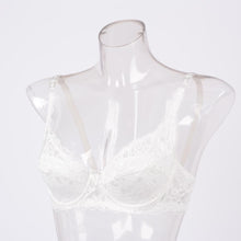 Load image into Gallery viewer, Women Sexy Bra Floral Lace Embroidery Transparent Super Thin Underwear Breathable Bras
