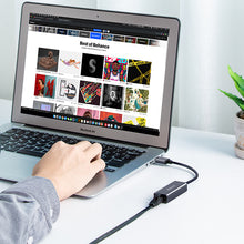 Load image into Gallery viewer, USB2.0 100M Wired Network Port USB to Network Port Adapter for MacBook,Laptop,Cpmputer,Lenovo and More
