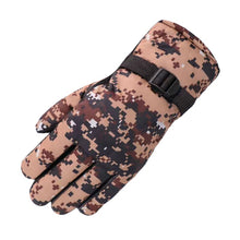 Load image into Gallery viewer, Winter Cotton Gloves Camouflage Men's Fleece-Lined Warm Cycling Outdoor 10 Yuan Model Men and Women
