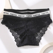 Load image into Gallery viewer, Women Sexy Lingerie Lace Panties Underwear Floral Perspetive Panties Female Lace Panty Mesh Wasit Female Seamless Briefs
