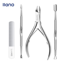 Load image into Gallery viewer, LLANO Cuticle Nippers Stainless Steel Nail Dead Skin Remover Cuticle Cutters Trimmer Manicure Pedicure Tool
