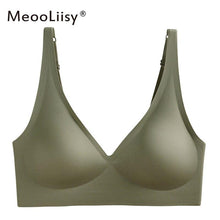 Load image into Gallery viewer, MeooLiisy Seamless Bra Wire Free Push Up Brassieres Pitted Bra Women's Underwear Sexy Intimates Women's Lingerie Underwear
