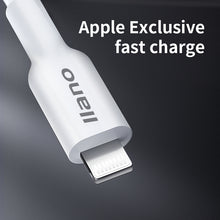 Load image into Gallery viewer, llano White 1.2m TPE Type-C to Lightning Data Cable MFi Certified PD Flash Charging  Cable for iphone and ipad

