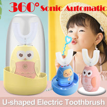 Load image into Gallery viewer, 4Colors Automatic Sonic Electric Toothbrush U Modes Toothbrush USB Charging Teeth Whitening
