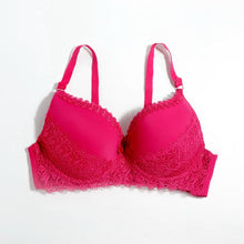 Load image into Gallery viewer, Solid Color Women Large Size Bra 38D 40D 42D 44D 46D 48D Femme Plus Size Lingerie Underwire Mold Cup Bra

