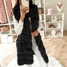 Load image into Gallery viewer, Womens Faux Fur Gilet Vest Sleeveless Waistcoat Body Warmer Jacket Coat Outwear
