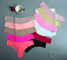 Load image into Gallery viewer, Sexy Ladies Ice Silk Thong  Seamless Underwear Bikini UnderwearPanties
