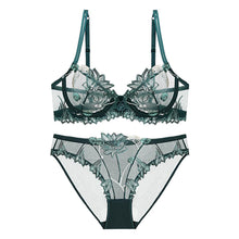 Load image into Gallery viewer, Varsbaby Sexy Floral Lace Underwear Women Ladies Bra Set
