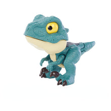 Load image into Gallery viewer, Original Mattel Jurassic World snap squad dinosaurs Indominus Rex Baryonyx Mosasauru bumy Ankylosaurus children's toys for boys

