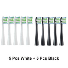 Load image into Gallery viewer, Replacement Brush Heads for Oclean X/ X PRO/ Z1/ F1/ One/ Air 2 /SE Sonic Electric Toothbrush Soft DuPont Bristle Nozzles 10 Pcs
