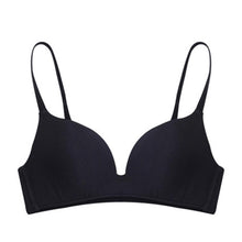 Load image into Gallery viewer, Varsbaby Ladies Push Up Underwear Solid Wire Free Comfortable Brass
