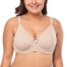 Load image into Gallery viewer, Sexy Women's Bra Unlined D Cup Lingerie Underwire Bras Plus Size Brassiere 36D-46DD
