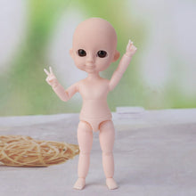 Load image into Gallery viewer, 1/12 BJD Doll 13 Movable Joint Doll 13 Cm Naked Baby No Shoes Girl Normal Skin Color DIY Dress Up Doll Toy Gift
