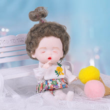 Load image into Gallery viewer, 1/12 Mini Doll OB11 20 Movable Joints Girl Doll Cute Expression Face Curly Short Wig 13CM Dolls Toys Gift for Girls Munecas BJD
