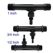 Load image into Gallery viewer, 1/2",3/4",1" Irrigation Venturi Fertilizer Mixer Injectors kit Agriculture Garden Water Tube Garden Hot Tub Spa Ozone Injector
