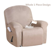 Load image into Gallery viewer, Recliner Sofa Cover Elastic All-inclusive Massage Sofa Slipcover for Living Room Suede Lounger Armchair Couch Cover
