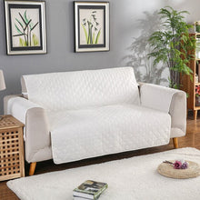 Load image into Gallery viewer, 1/2/3 Seaters Reversible Quilted Sofa Cover Waterproof Furniture Couch Protector Recliner Armchair Slipcovers Pet Dog Kids Mat
