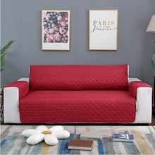 Load image into Gallery viewer, Reversible Quilted Sofa Cover Waterproof Furniture Couch Protector Recliner Armchair Slipcovers Pet Dog Kids Mat
