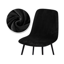 Load image into Gallery viewer, Short Back Chair Cover Stretch Slipcovers Elastic Seat Chair Covers Dining Room Bar Office Party
