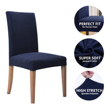 Load image into Gallery viewer, Dining Room Chair Cover Stretch Elastic Dining Chair Slipcover Spandex Case for Chairs house de chaise
