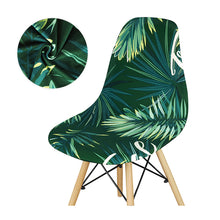 Load image into Gallery viewer, Seat Cover For Shell Chair Diamond Plaid Mid-Century Armless Shell Chair Cover Banquet Home Slipcover

