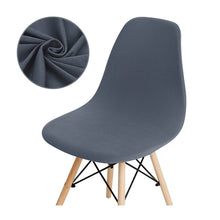 Load image into Gallery viewer, Seat Cover For Shell Chair Diamond Plaid Mid-Century Armless Shell Chair Cover Banquet Home Slipcover
