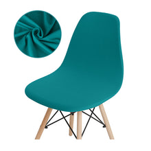 Load image into Gallery viewer, Seat Cover For Shell Chair Diamond Plaid Mid-Century Armless Shell Chair Cover Banquet Home Slipcover
