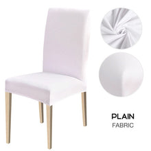 Load image into Gallery viewer, 1/2/4/6pcs Dining Chair Cover Jacquard Spandex Slipcover Protector Case Stretch for Kitchen Chair Seat Hotel Banquet Elastic
