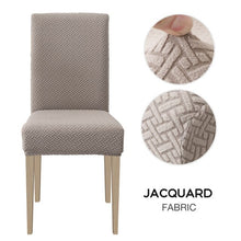Load image into Gallery viewer, 1/2/4/6pcs Dining Chair Cover Jacquard Spandex Slipcover Protector Case Stretch for Kitchen Chair Seat Hotel Banquet Elastic
