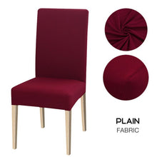 Load image into Gallery viewer, 1/2/4/6pcs Dining Chair Cover Jacquard Spandex Slipcover Protector Case Stretch for Kitchen Chair Seat Hotel Banquet Elastic
