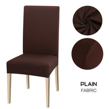 Load image into Gallery viewer, 1/2/4/6pcs Dining Chair Cover Jacquard Spandex Slipcover Protector Case Stretch for Kitchen Chair Seat Hotel Banquet Elastic
