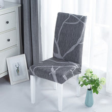 Load image into Gallery viewer, 1/2/4/6pcs Chair Cover Stretch Dining Room Chair Covers for Kitchen Spandex Seat Case Wedding Hotel Office Banquet Slipcovers
