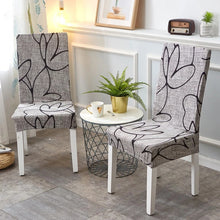 Load image into Gallery viewer, 1/2/4/6pcs Chair Cover Stretch Dining Room Chair Covers for Kitchen Spandex Seat Case Wedding Hotel Office Banquet Slipcovers

