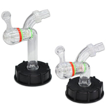 Load image into Gallery viewer, S60 Coarse Thread IBC Tank Tap Connecter x 16mm 1/2'' 3/4'' Water Coupling Adapter Garden Home Replacement Valve Fitting Faucet
