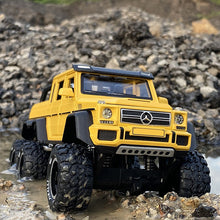 Load image into Gallery viewer, 1:28 BenzsG63 G63 6*6 Big Tyre Off-Road Vehicle Alloy Pickup Car Model Diecast &amp; Toy Vehicles Metal Car Model Childrens Toy Gift
