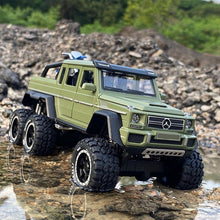 Load image into Gallery viewer, 1:28 BenzsG63 G63 6*6 Big Tyre Off-Road Vehicle Alloy Pickup Car Model Diecast &amp; Toy Vehicles Metal Car Model Childrens Toy Gift
