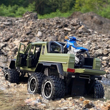 Load image into Gallery viewer, 1:28 BenzsG63 G63 6*6 Big Tyre Off-Road Vehicle Alloy Pickup Car Model Diecast &amp; Toy Vehicles Metal Car Model Childrens Toy Gift

