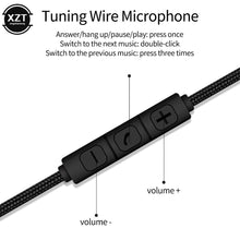 Load image into Gallery viewer, 1.2m Audio Cable 3.5mm to Jack 3.5mm Speaker Line Aux Cable Male to Male with Mic to volume control for Headphone Car speaker
