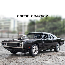 Load image into Gallery viewer, 1/32 Diecasts &amp; Toy Vehicles the fast and the Furious Dodge Car Model With Sound&amp;Light Collection Car Toys For Boy Children Gift
