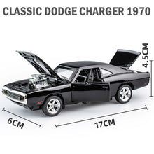 Load image into Gallery viewer, 1/32 Diecasts &amp; Toy Vehicles the fast and the Furious Dodge Car Model With Sound&amp;Light Collection Car Toys For Boy Children Gift
