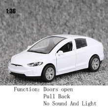 Load image into Gallery viewer, 1:32 Tesla MODEL X Alloy Car Model Diecasts &amp; Toy Vehicles Toy Cars Free Shipping Kid Toys For Children Christmas Gifts Boy Toy
