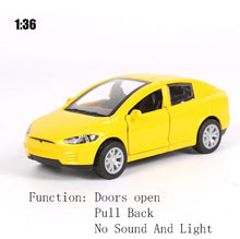 Load image into Gallery viewer, 1:32 Tesla MODEL X Alloy Car Model Diecasts &amp; Toy Vehicles Toy Cars Free Shipping Kid Toys For Children Christmas Gifts Boy Toy
