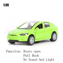 Load image into Gallery viewer, 1:32 Tesla MODEL X Alloy Car Model Diecasts &amp; Toy Vehicles Toy Cars Free Shipping Kid Toys For Children Christmas Gifts Boy Toy
